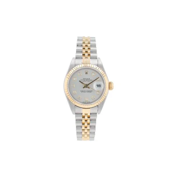 Rolex Ladies Datejust 26mm Two Tone Silver Diamond NS Dial  display picture 3
